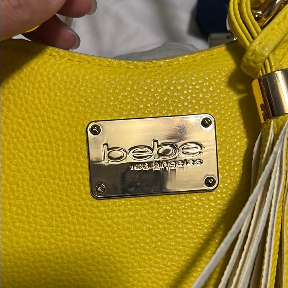 Yellow Designer Handbag - Picture 3 of 6